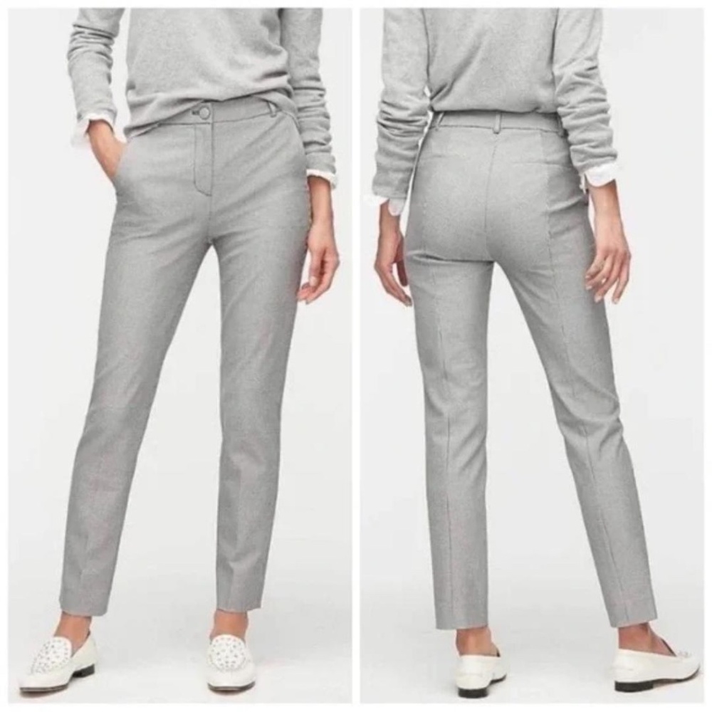 J. Crew‎ High-Rise Cameron Pant in Houndstooth